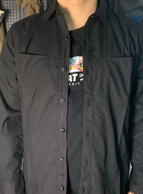 TAD美国户外Gemini Shirt双子座军迷城市战术长袖修身衬衫男款