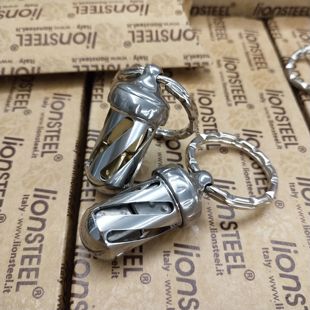 LionSteel意大利钢狮AcornDice橡子果实骰子钥匙扣骰子幸运护身符