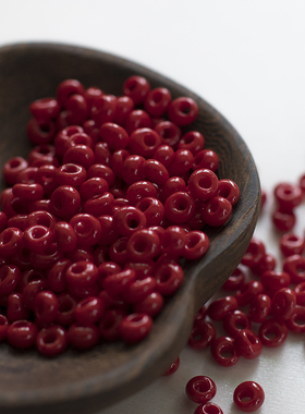 DIY手作材料耳环配件红色米色蓝绿纯色基础 胖萌小水滴  4mm 4色