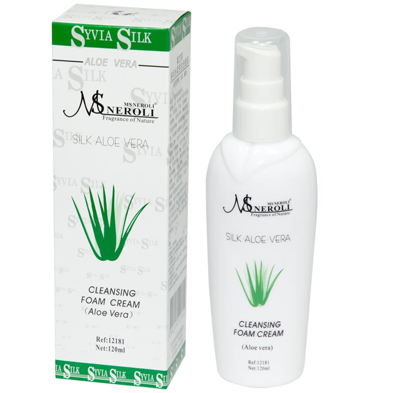 正品包邮  msneroli莱艾莉12183施华丝柔芦荟保湿乳液120ml