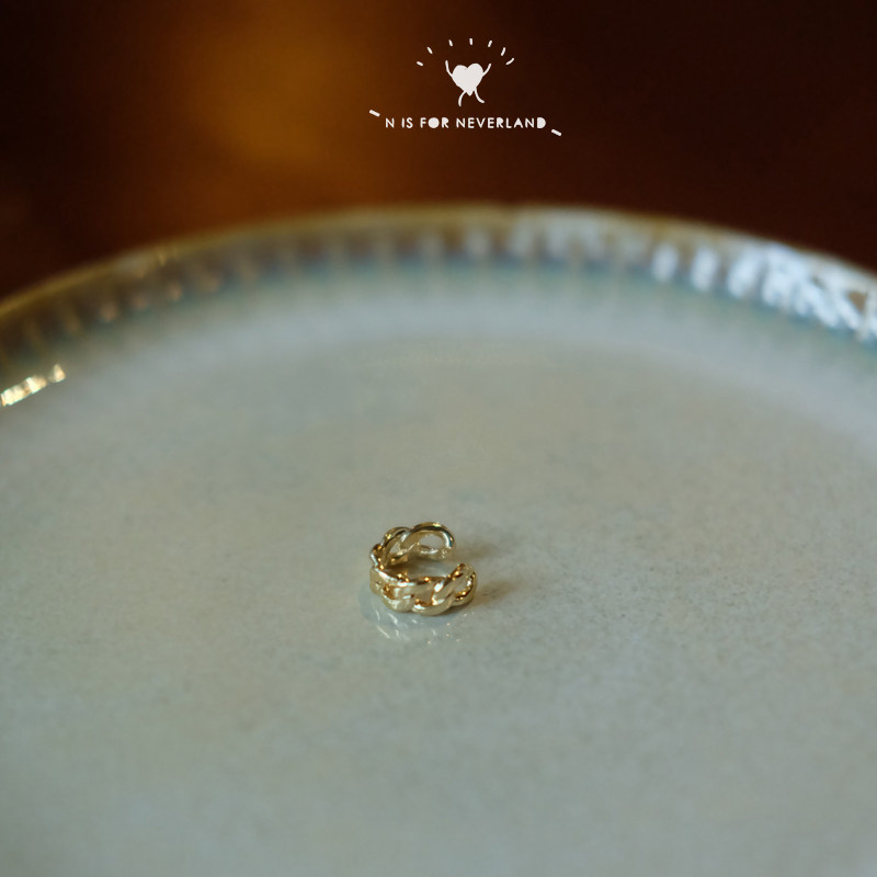 nisforneverland刺猬的优雅法式极简18k包金麻花无耳洞耳环耳骨夹,饰品/流行首饰/时尚饰品新,耳环,淘宝优惠券,粉丝福利购,淘宝优惠卷