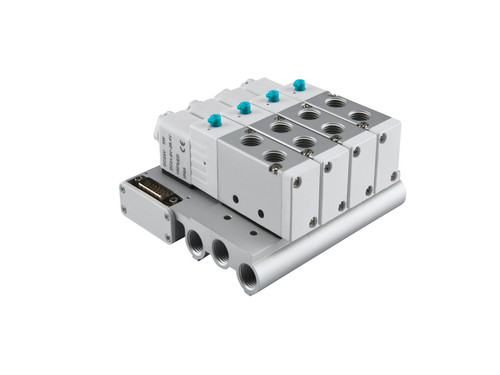 JELPC佳尔灵电磁阀阀岛集成阀阀板4V110 4V210组合阀多路阀气缸