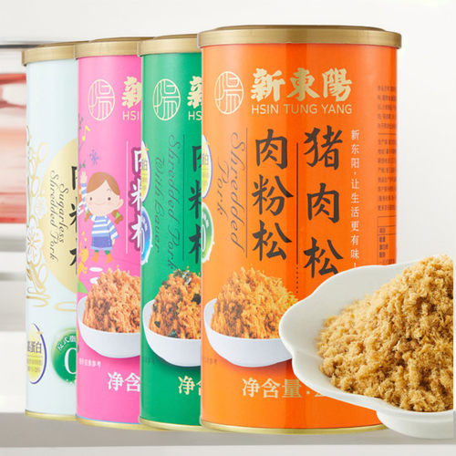 新东阳营养猪肉松213g罐装系列