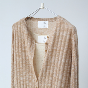 温柔系小山羊绒开衫 上衣 秋冬女士Babycashmere轻柔针织毛衣开衫