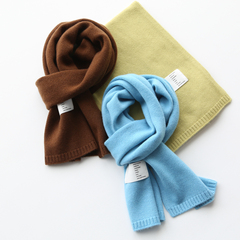回馈款 男女款新款保暖舒适柔软亲肤百搭彩色泡泡山羊绒针织围巾