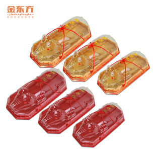 20个装鸿运乳猪盒红底八角大中小盒托盘包装盒金猪吸塑透明烤乳猪