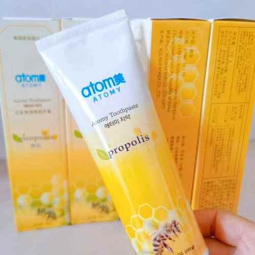 艾多美牙膏atomy艾多美atom美韩国正品官方旗舰店艾多美蜂胶牙膏
