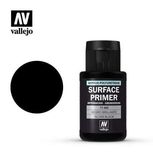vallejo660光泽黑底漆