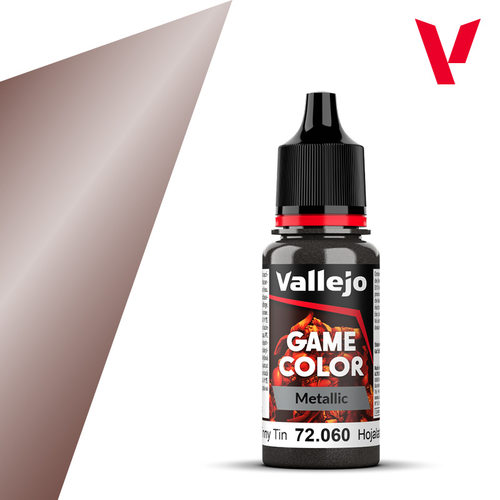 vallejo西班牙AV72060/129金属锡模型涂装水性基础手涂漆