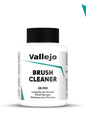 vallejo西班牙AV28890/28900毛笔清洗液85ml洗笔液/护理液/脱漆剂