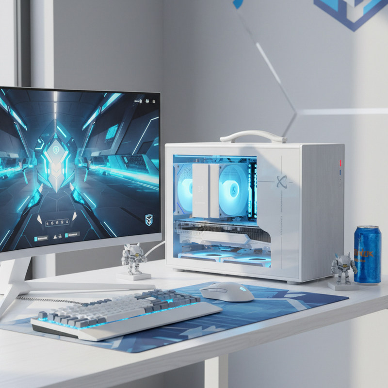 I5 14600KF RTX5060台式电脑主机水冷游戏DIY小