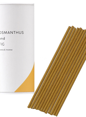 日本进口 桂花与无花果 Aroma&Incense 9.3cm 室内净化 线香 现货