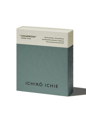 日本进口 CEDARWOOD ICHIKO ICHIE 一香一会 雪松 燃线香 现货