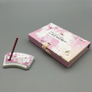 日本进口 香堂 宇野千代 幸福之香 36支 线香+香立 书本装 现货