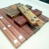 齐岳磁性镇纸书画毛毡专用磁条强磁压条实木长条加强磁性定制长度