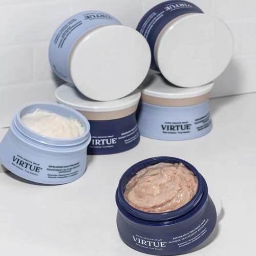 VIRTUE头皮清爽平衡去屑蓬松净化温和按摩霜发膜150ml