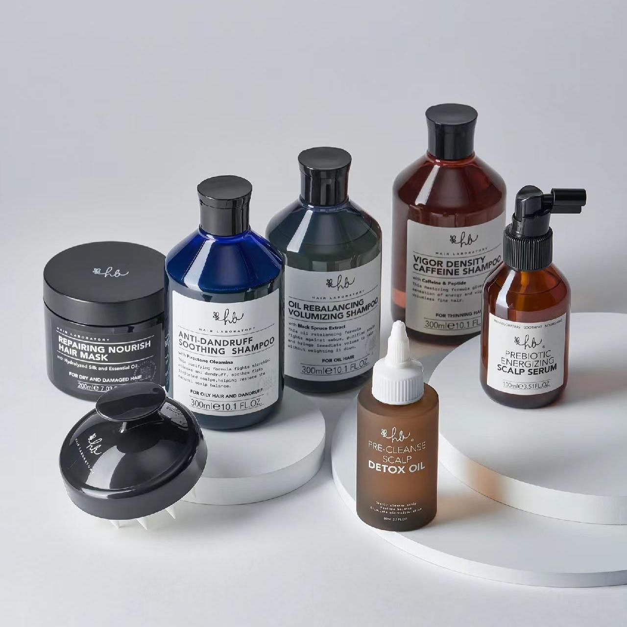 英国Hair Laboratory 咖啡因黑云杉洗发水蓬松去屑hl发膜伴手礼