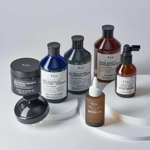 英国Hair Laboratory 咖啡因黑云杉洗发水蓬松去屑hl发膜伴手礼