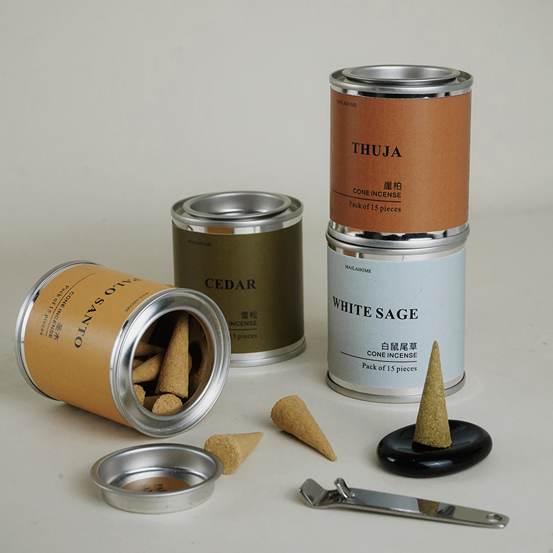 mailahome 植物塔香锥香香薰香氛雪松木白鼠尾草小众伴手礼礼物