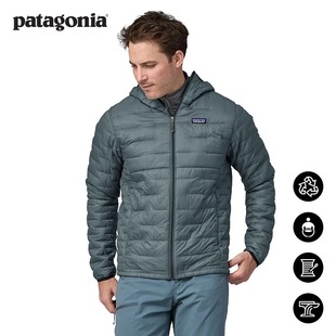 巴塔哥尼亚(Patagonia)男士户外休闲连帽棉服 Micro Puff 84031