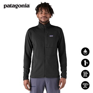 巴塔哥尼亚/patagonia男士舒适保暖立领R1抓绒衣开衫夹克 40129