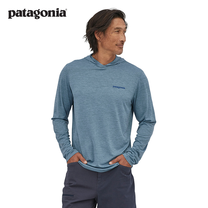 patagonia巴塔男士C1速干连帽衫
