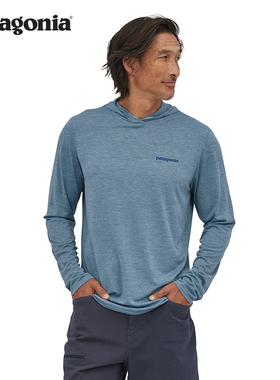 patagonia巴塔哥尼亚男士C1速干连帽衫 Cap Cool Daily 45325