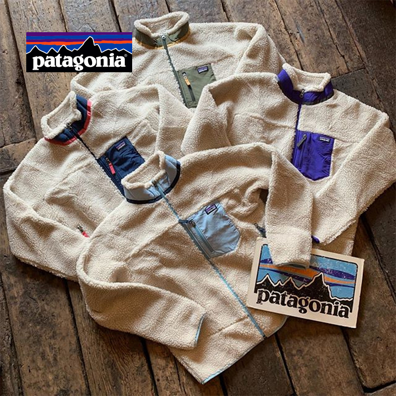Patagonia抓绒摇粒绒外套女童