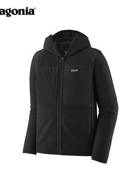 巴塔哥尼亚Patagonia男士R2户外防风保暖抓绒衣运动连帽衫 83731