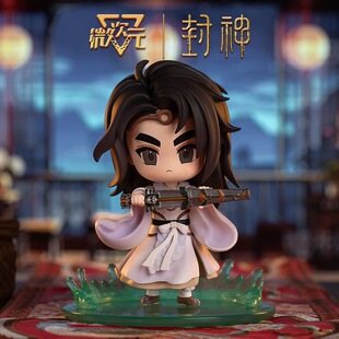 封神第二部战火西岐Q版封神电影姬发哪吒杨戬雷震子周边潮玩盲盒