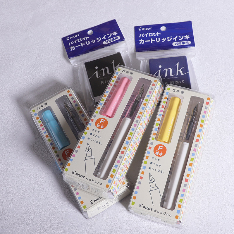 日本PILOT百乐FKA-1SR人气KAKUNO笑脸钢笔新款透明