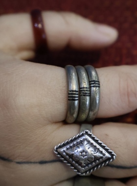 摩洛哥部落古董戒指指环