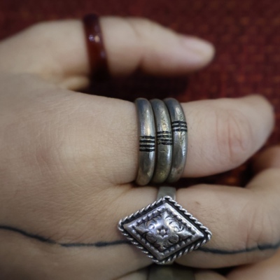摩洛哥部落古董戒指指环