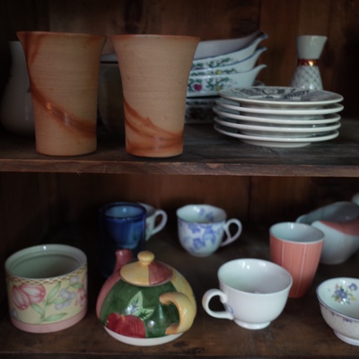 日本复古粗陶手工中古vintage