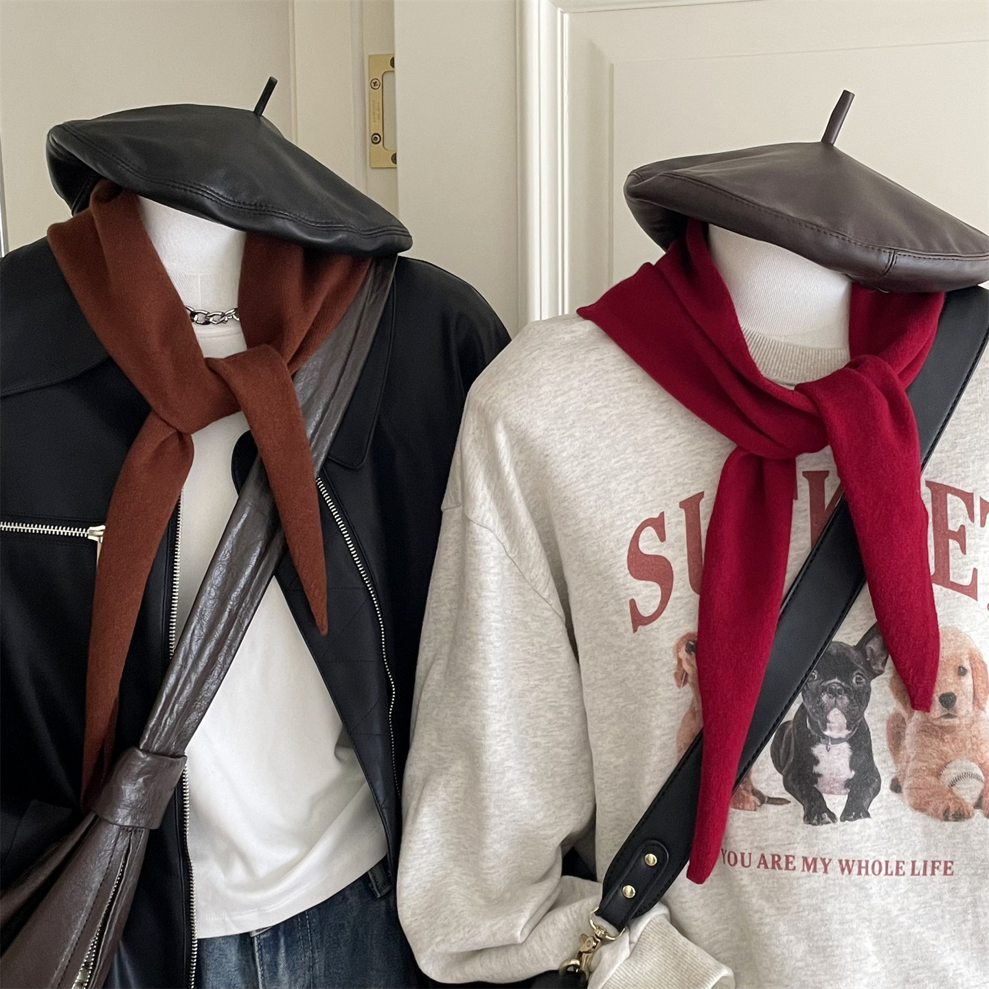 100%羊毛小三角巾围巾秋冬季装饰领巾围脖纯色百搭披肩情侣款男女,服饰配件/皮带/帽子/围巾,围巾/丝巾/披肩,淘宝优惠券,粉丝福利购,淘宝优惠卷