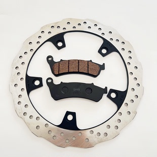 适配豪爵DR150 DR160S HJ150-10C/10D摩托车刹车盘前后碟刹制动盘