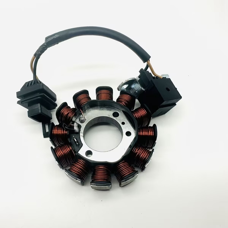 适用宗申比亚乔淑女100 BYQ100T 银帅100/FLY100磁电机定子 线圈