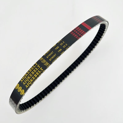 适用比亚乔BYQ125T-3/-6/5FLY台风RA1唯我FLY125/150传动驱动皮带