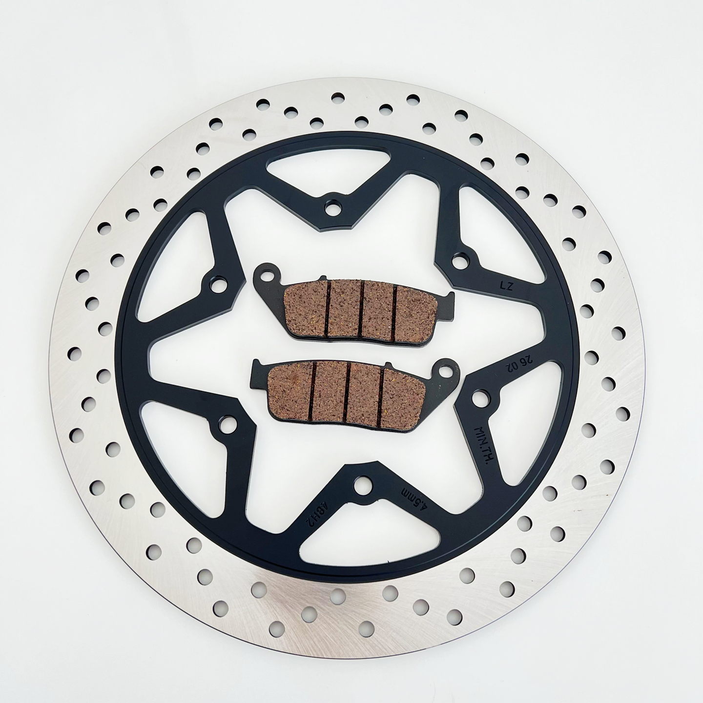 适用铃木摩托车骊驰 GW250 GW250S GW250F前碟刹盘刹车盘前刹车片