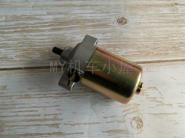 适用铃木悦帅GD110马达起动电机HJ110启动马达摩托车配件碳刷马达