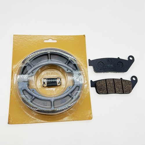 适用铃木悦酷太子GZ150-A国四GZ150-E前碟刹车片后刹皮制动刹车块