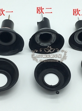 适用钻豹HJ125K-A/2A/3A锐爽EN125-2F/3E/3F化油器真空膜吊桶柱塞