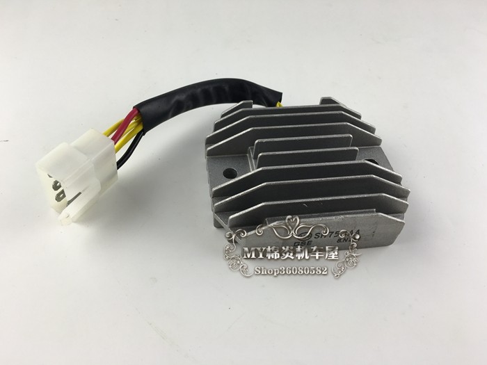 适用于通用于摩托车配件XV250 QJ250-H XV125稳压器 硅整流充电器|msdalam kategori motosikal/Equipment/Fitting, Aksesori motosikal, pencucuhan/peranti pencucuhan - dari Buy2taobao.com untuk memberikan perkhidmatan ejen Taobao profesional membeli