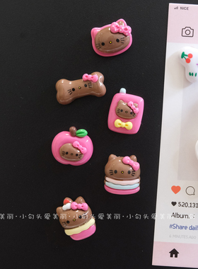 kitty猫可爱照片拍立得磁贴装饰