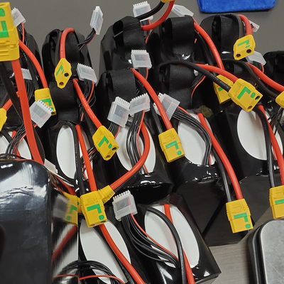 航模固定翼无人机智能锂电池4S 6S电池25C 4000mAh-22000mAh定制