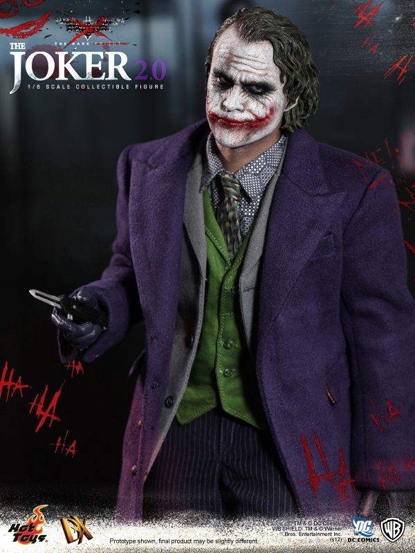 [疯模潮玩]全新现货 HotToys HT DX11 蝙蝠侠  小丑2.0版 JOKER|ruв категории плесень играть/Аниме/вокруг/cos/настольные игры, руки/яйцо/кукла/BJD/солдат, солдат зоны - от Buy2taobao.com для оказания профессиональной услуги покупки агента Taobao