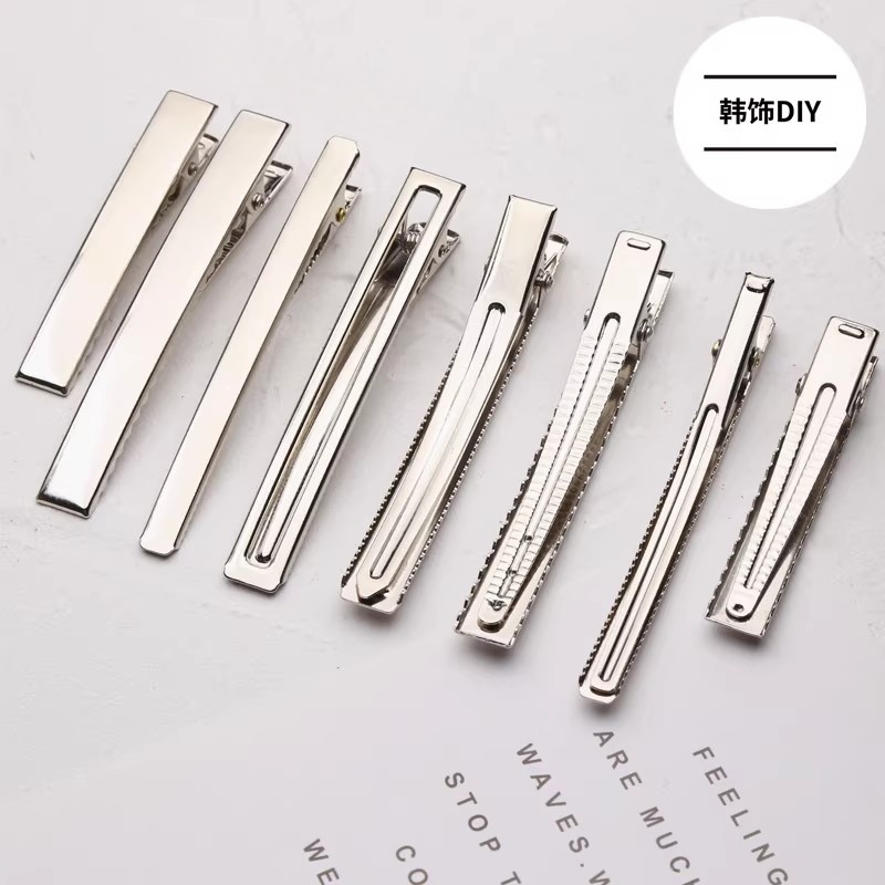 diy韩版加厚半成品手工发夹