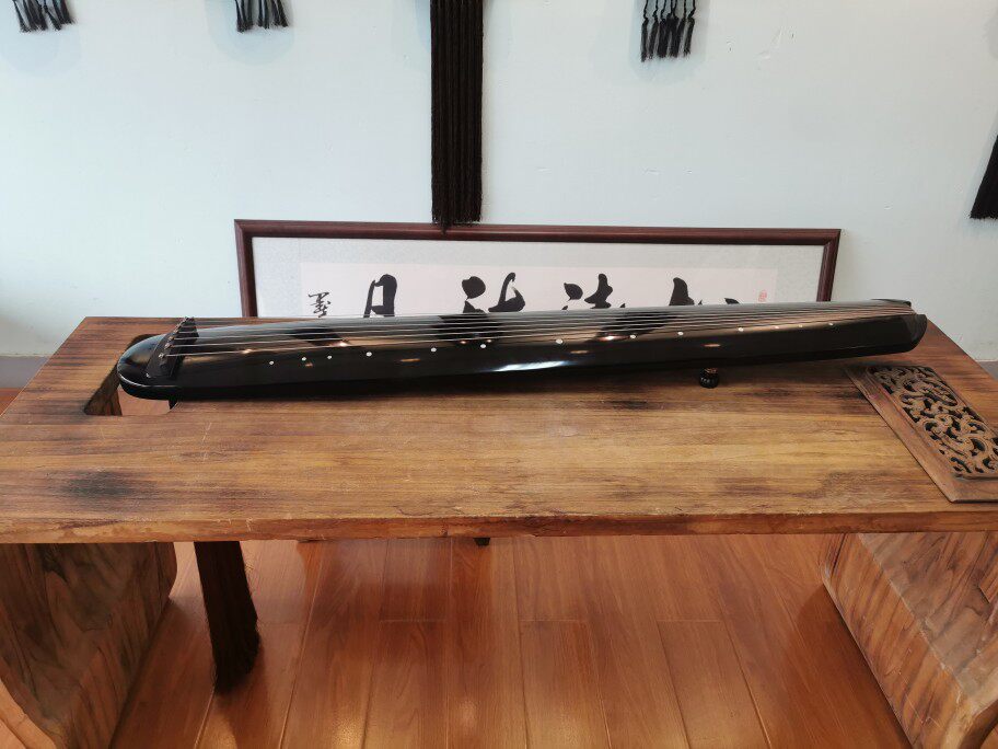 【金声玉振】纯手工杉木 全生漆古琴