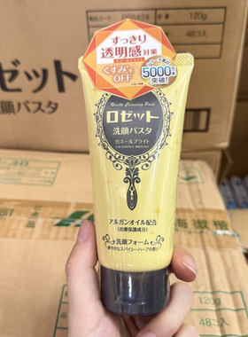 日本Rosette露姬婷海泥洗面奶男女学生深层清洁控油洁面乳120g