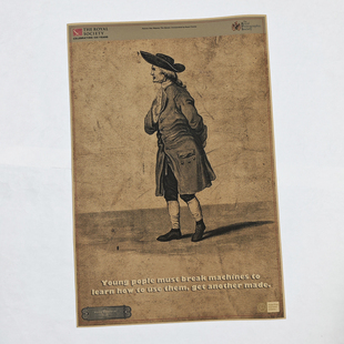 科学家海报亨利卡文迪什英国物理学家化学家库伦定律氢气挂图装饰